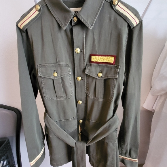 L'agence NWOT Size Large Military Style Jacket - Picture 2 of 10